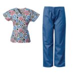 Patterned Reusable Scrubs